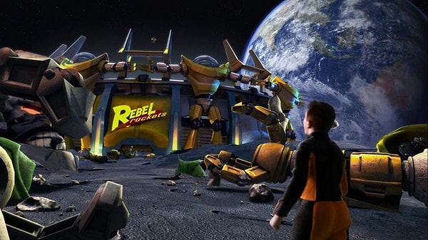 7. 2003 yapımı "Spy Kids" filmindeki savaş bölgesinin ismi "Rebel Rockets"tır. Bu yönetmen Robert Rodriguez'in çocukları Rebel Rodriguez ve Rocket Rodriguez'e bir göndermedir.
