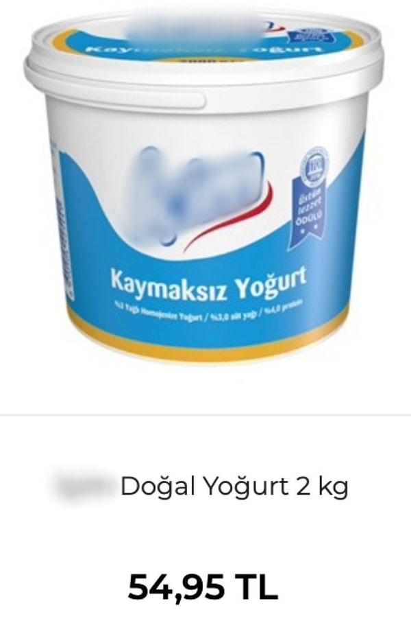 Gelen son zamlarla birkaç gün önceki 3 kiloluk yoğurt fiyatına 2 kiloluk yoğurt alabiliyoruz. Hani dünyanın bizimle tanıdığı yoğurt...