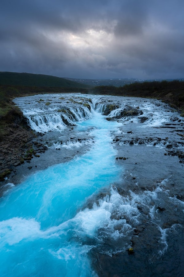 5. Brúarfoss - İzlanda: