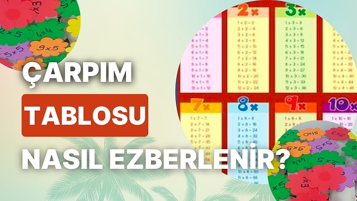 Çarpım Tablosu En Kolay Nasıl Ezberlenir? Pisagor Tablosu, Çarpım Tablosu Oyunları ve Alıştırmaları