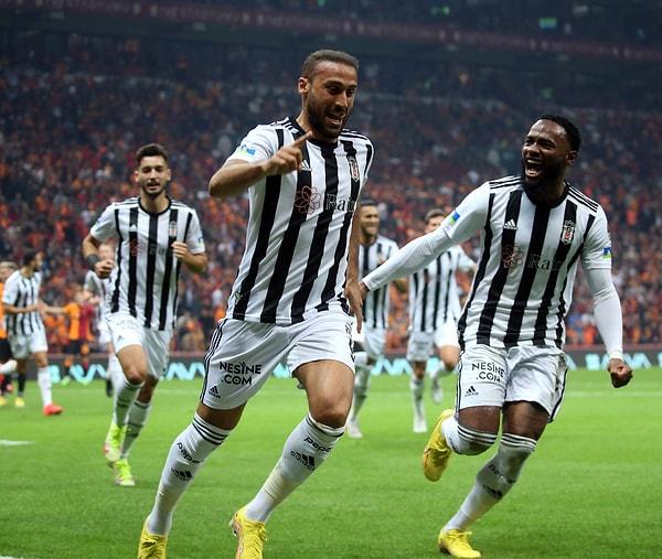 Beşiktaş'ın beraberlik golü 28. dakikada Cenk Tosun'dan geldi.