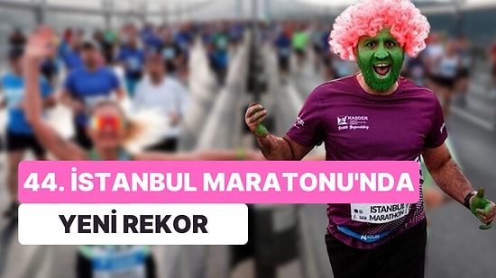 44. İstanbul Maratonu Yine Renkli Anlara Sahne Oldu