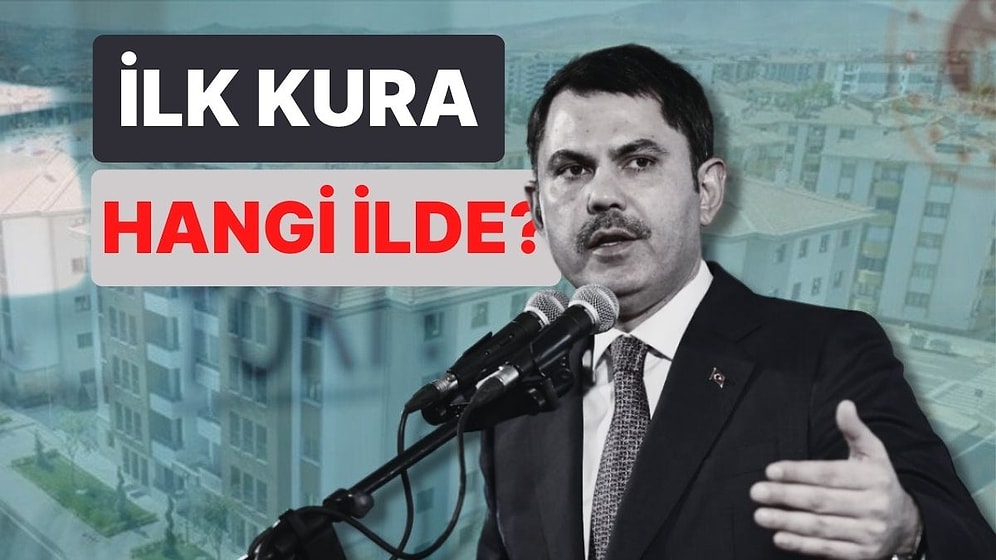 Bakan Kurum Listeyi Paylaştı! TOKİ Kura Çekimi Tarihleri Belli Oluyor