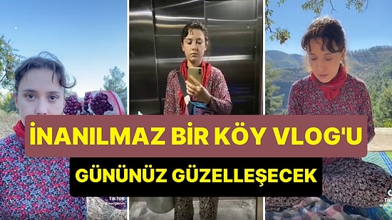 Ailesi ile Birlikte Köye Giden Kadının Aşırı Samimi Köyde 1 Gün VLOG'unu İzlerken Gününüz Güzelleşecek