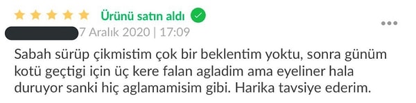 6. Bu yorum için hem üzücü hem de tatmin edici diyebilir miyiz? 😬