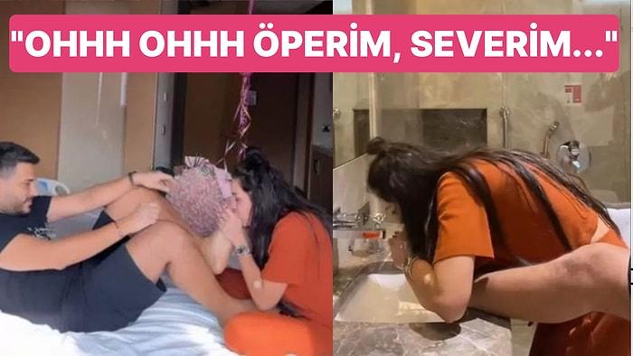 Dilan Polat'ın Kocasının Ayak Parmaklarını Banyoda ve Yatakta Öptüğü Paylaşımları Kafaları Durdurdu