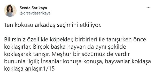 "Üç gün boyunca çalışmaya katılanların kokulu sabun, parfüm, kokulu şampuan kullanmalarına ve kokusu keskin yiyecek yemelerine izin verilmemiş."