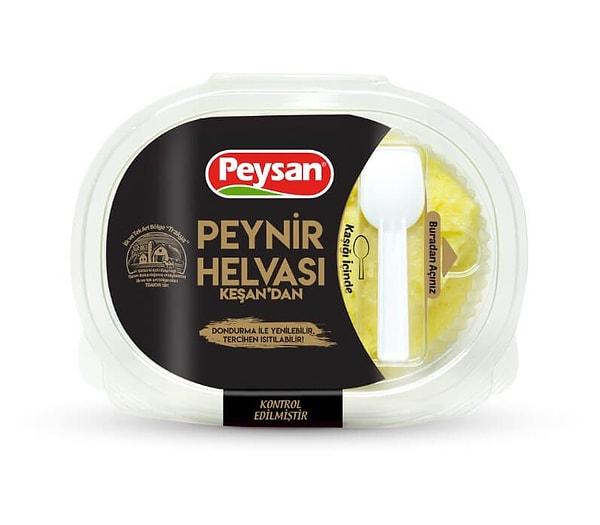 Çanakkale'nin meşhur lezzeti Peysan markasıyla peynir helvası
