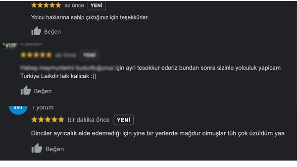 Bir süre sonra olumlu yorumlar hızla olumsuzları geride bıraktı