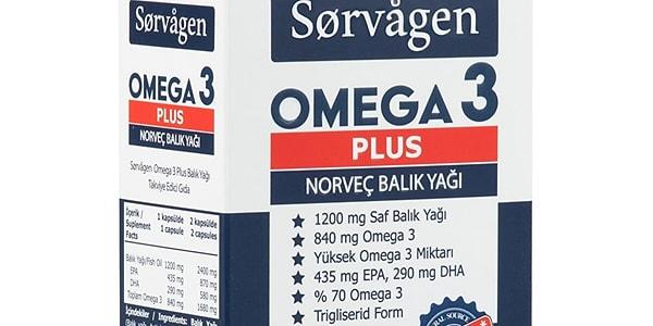 8. Sorvagen Omega 3 Plus Balık Yağı