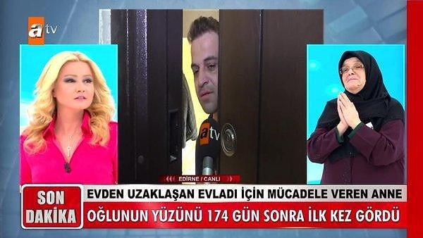 ATV'nin en sevilen televizyon programı Müge Anlı'da bugün izleyenleri bile mutluluktan ağlatan bir olay gerçekleşti. Annesi Neriman, oğlu Yunus Köroğlu'na ulaşamadığı için programa başvurmuş ve Müge Anlı'dan yardım istemişti. Anlı, canlı yayında Yunus Köroğlu'nun mektubunu okumuştu. 174 gün sonra anne Neriman'ı sevindiren haber geldi.