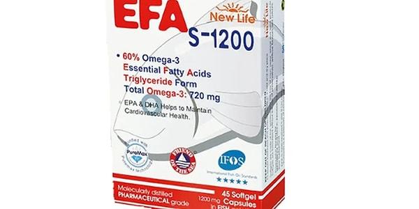 10. New Life Efa Omega-3 S-1200 Kapsül
