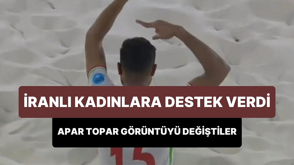 Ülkesindeki Kadınlara Destek Vermek İçin 'Saç Kesme Hareketi' Yapan İranlı Plaj Futbolu Sporcusu