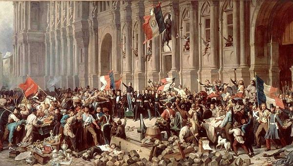 8. Fransız devrimi ve sanayi devriminin çıkışı ile birlikte toplumdaki dönüşüm ve değişimi konu alan hangisidir?