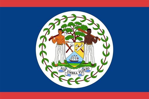 17. 12 renkle içinde en çok renk bulunan ulusal bayrak Belize'ye aittir.