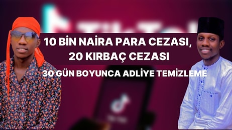 Nijeryalı 2 TikTok Fenomeni, Çektikleri Videoda Valiye Hakaret Ettikleri İçin Kırbaç Cezasına Çarptırıldı!