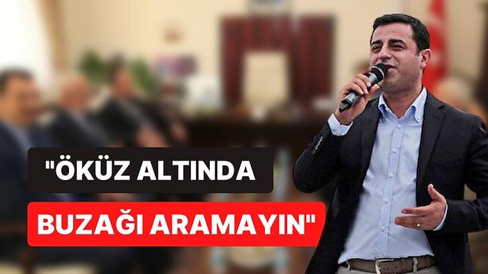 Demirtaş, AK Parti-HDP Görüşmesini Değerlendirdi: "Öküzün Altında Buzağı Aramaya Gerek Yok"