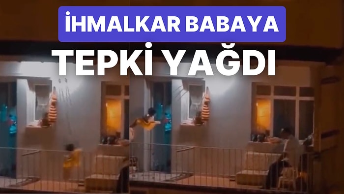 Kızını Balkona Bağladığı Salıncakta Sallayan Baba Tartışmalara ve Tepkilere Neden Oldu