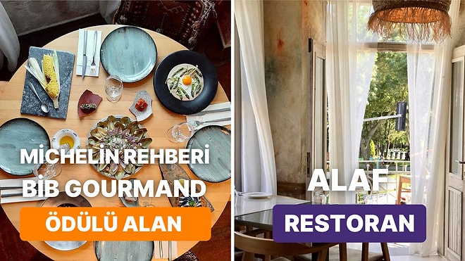 Michelin Rehberi Bib Gourmand Kategorisinde Yer Alan Alaf Restoran Menüsü ve Fiyatları