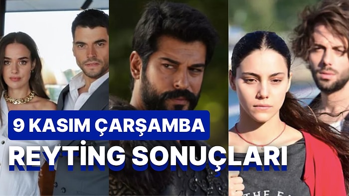 9 Kasım Çarşamba Reyting Sonuçları Açıklandı: Hangi Yapım Reyting Birincisi Oldu?