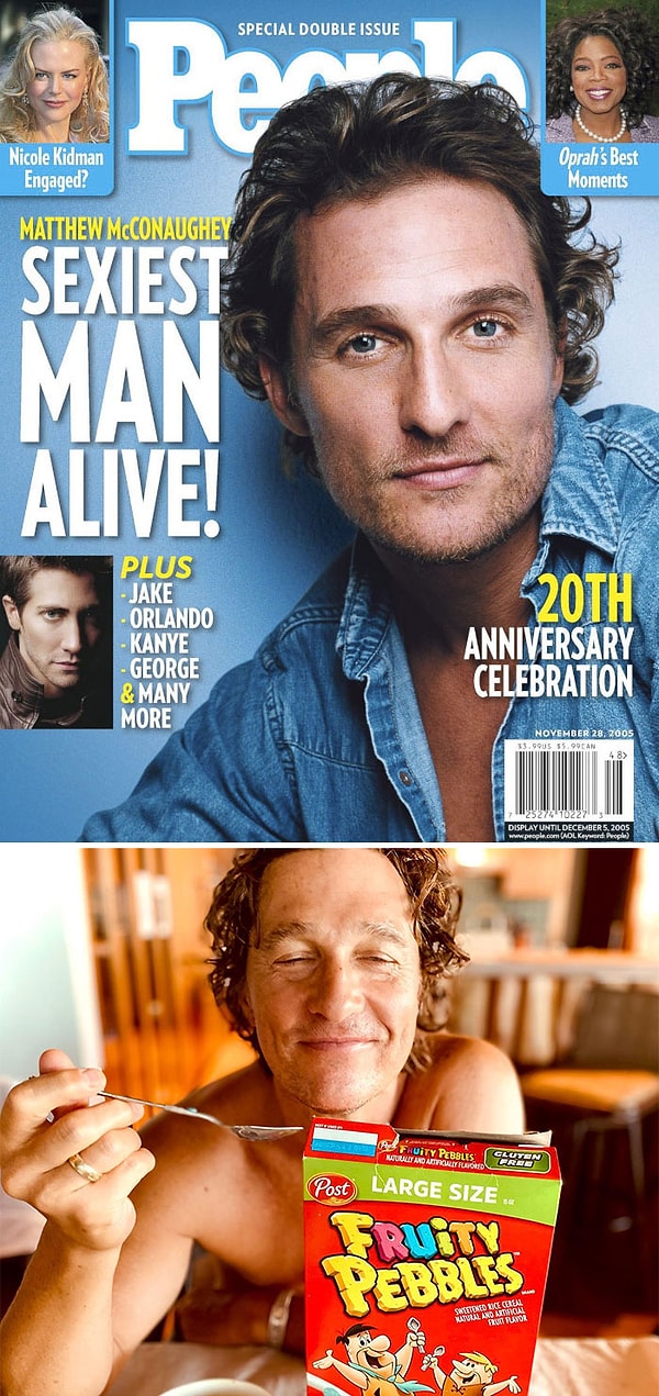 16. Самый сексуальный мужчина 2005 года, Мэттью Макконахи