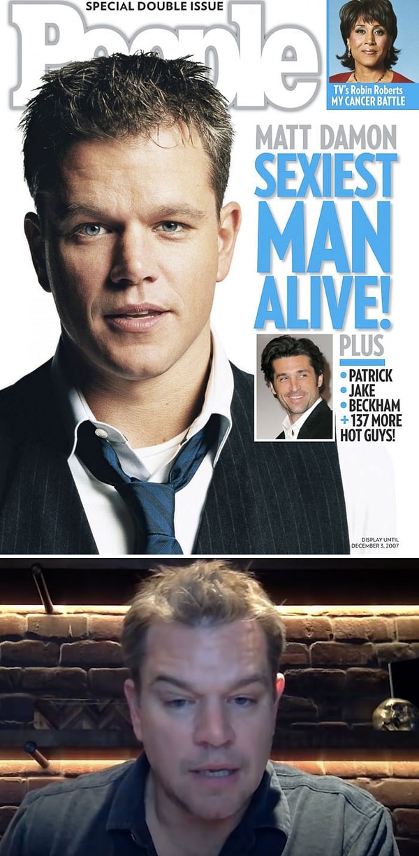 18. Самый сексуальный мужчина 2007 года, Мэтт Дэймон
