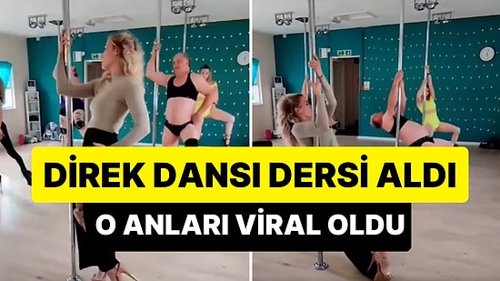 Direk Dansı Dersi Alan Yaşlı Adamın Gündem Olan Görüntüleri