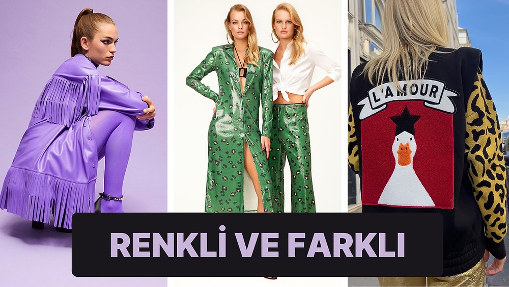 Sıradan Giyinmekten Sıkılmadık mı? Rengarenk ve Marjinal Olmak İsteyenler İçin Harika Tasarım Önerileri