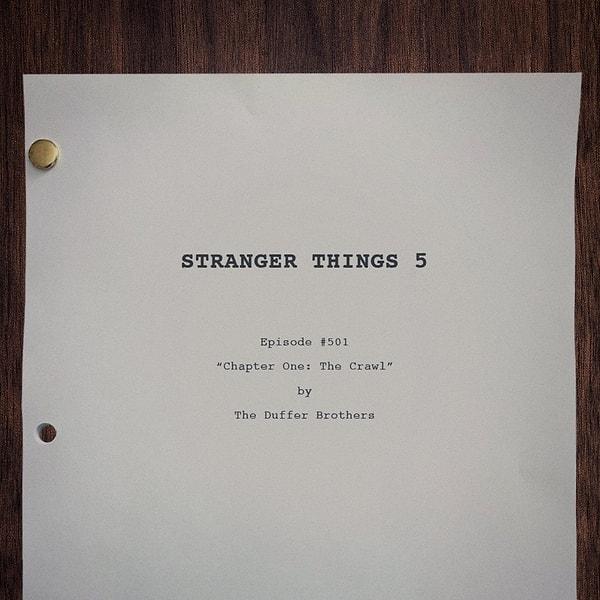 14. Stranger Things'in 5. sezon ilk bölüm ismi The Crawl olarak açıklandı.