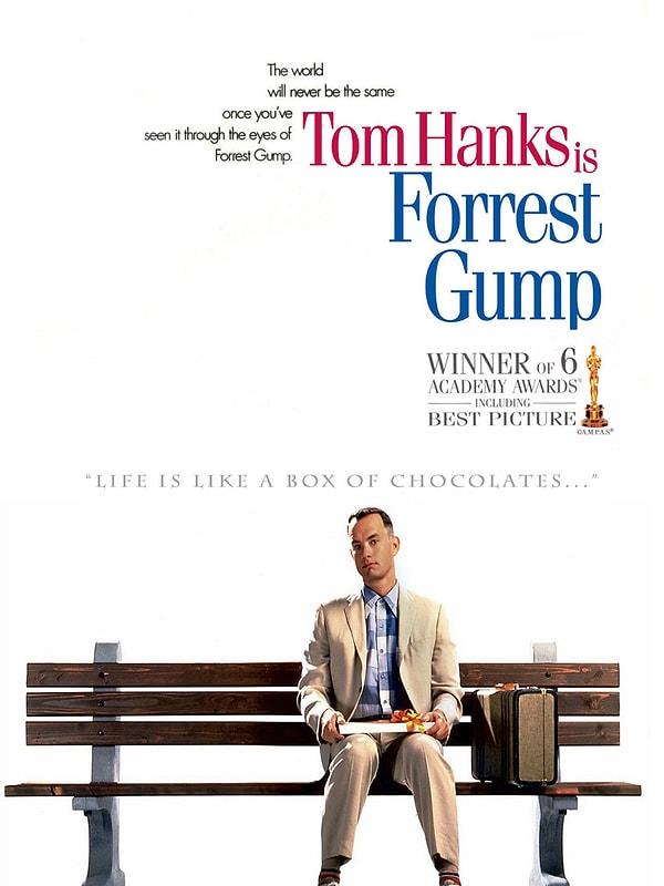6. Forrest Gump (1994) - IMDb: 8.8