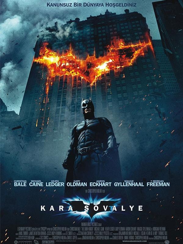 5. The Dark Knight / Kara Şövalye (2008) - IMDb: 9.0