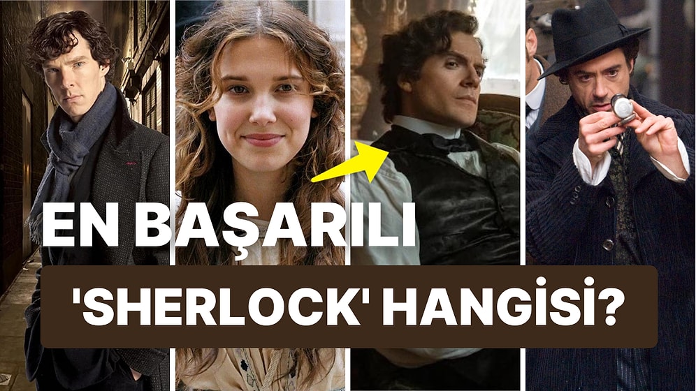 Enola Holmes ve Stranger Things'in Yıldızı Millie Bobby Brown Favori Sherlock'un Henry Cavill Olduğunu Söyledi