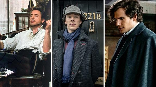 Sizce 'Sherlock Holmes'i en iyi canlandıran oyuncu hangisiydi? Henry Cavill mı, Benedict Cumberbatch mi yoksa Robert Downey Jr. mı?