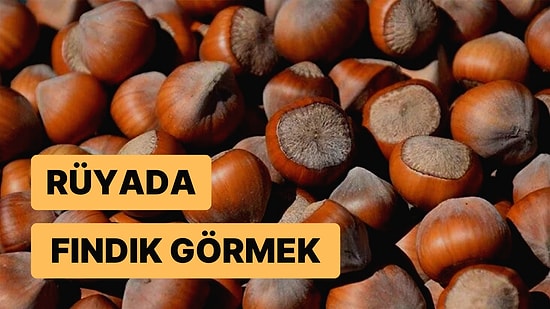 Rüyada Fındık Görmek: Yakın Zamanda Bir Sağlık Sorunu mu Yaşadınız?