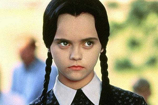 Christina Ricci as Wednesday in 1991