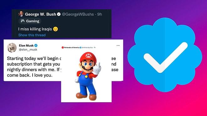 Twitter'da Ücretli Mavi Tik Sonrası Ortalık Karıştı: Orta Parmak Çeken Mario, ABD Başkanı'ndan Garip Paylaşım