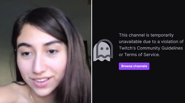 Twitch'ten yaptırım ise gecikmedi.