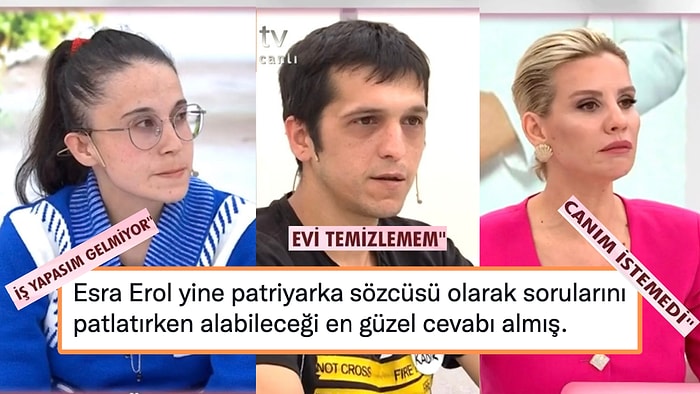 Tam Bir Kraliçe! Canı Hiçbir Şey Yapmak İstemeyen Kezban'ın Esra Erol'a Verdiği Yanıtlar Viral Oldu!