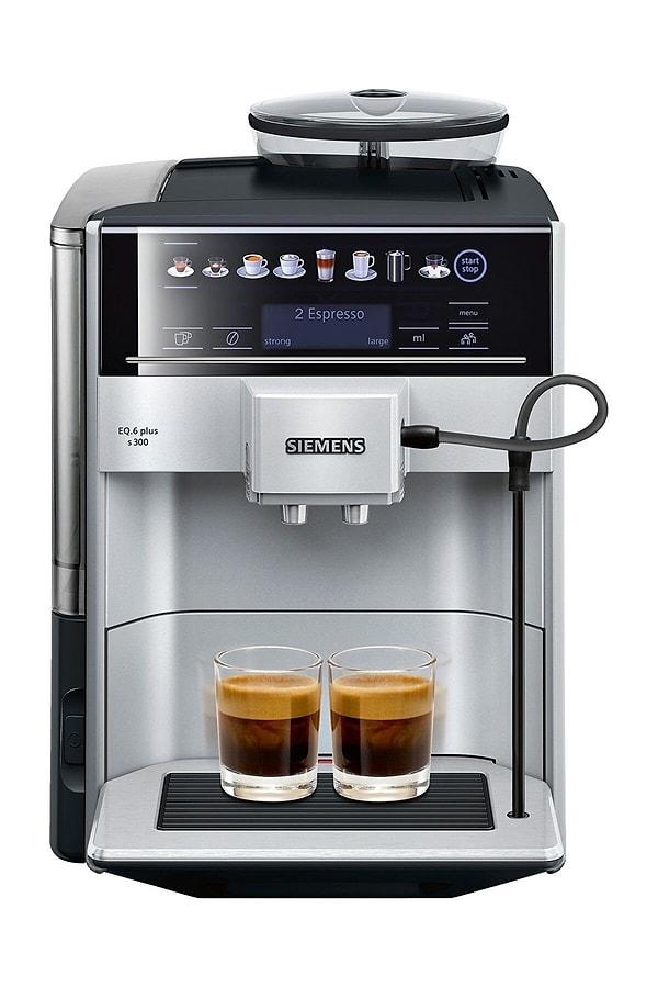 3. Siemens TE653311RW EQ.6 Plus S300 Serisi Tam Otomatik Espresso ve Kahve Makinesi
