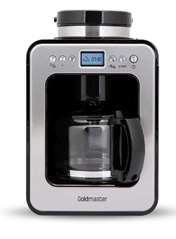 7. GoldMaster Gm-7353 Tam Otomatik Filtre Kahve Makinesi