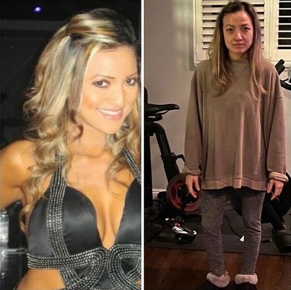 4. Когда-то блистающая мама в трениках