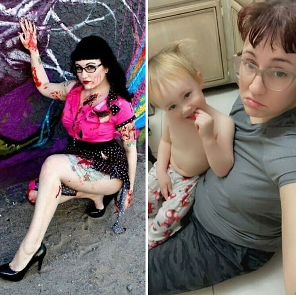 8. Из костюма зомби в настоящего