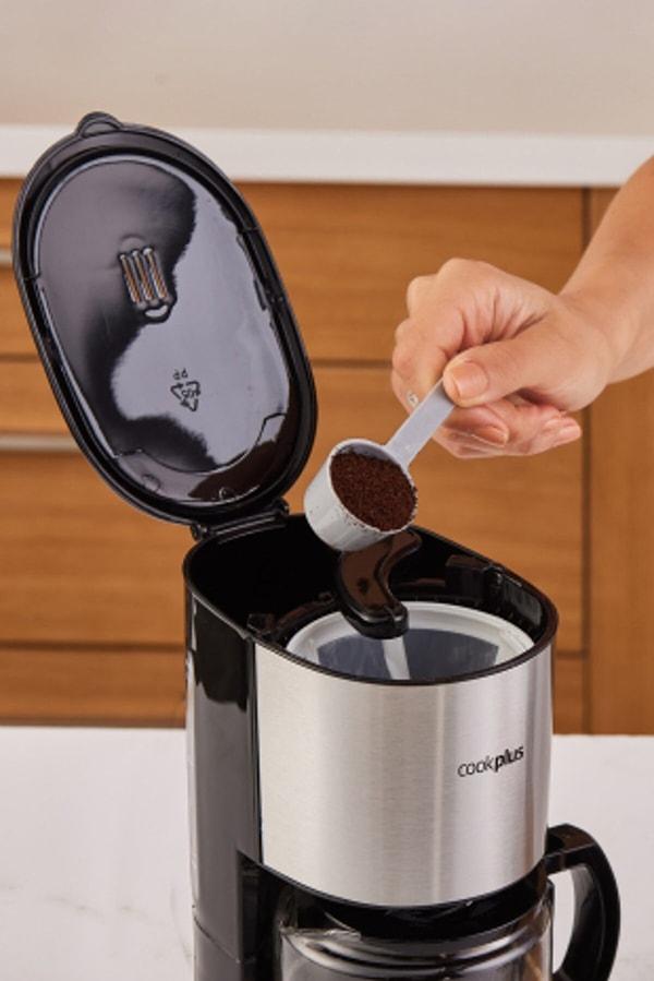 8. Cookplus Coffee Keyf Kahve Makinesi Inox 601