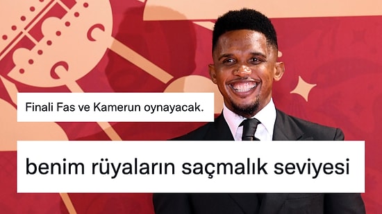 Samuel Eto'o'nun İlginç Dünya Kupası Tahmini Goygoycuların Diline Düştü