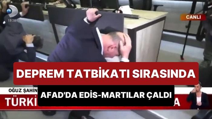 Tüm Türkiye'de Yapılan Deprem Tatbikatı Sırasında AFAD'da Edis'in Martılar Şarkısı Çalması Gündem Oldu