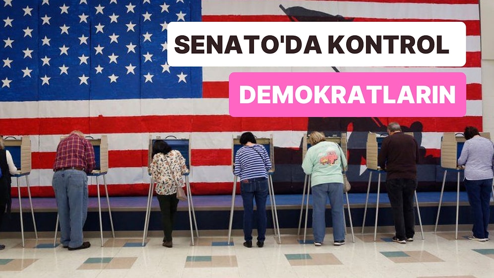 ABD'de Demokratlar Senato'da Çoğunluğu Garantiledi
