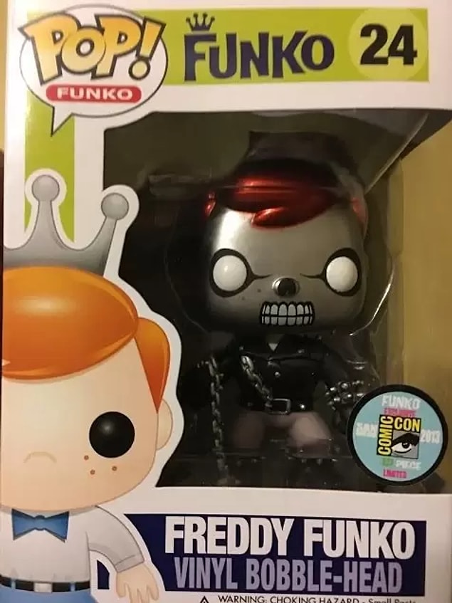 23. Ghost Rider - Freddy Funko (Metallic)