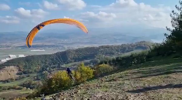 Hayatını kaybettiği anlar cep telefonu ile görüntülendi