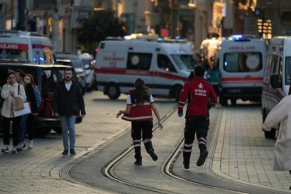 İstanbul’un Beyoğlu ilçesindeki İstiklal Caddesi’nde bugün saat 16.13’te bir patlama meydana geldi. Patlamada 6 kişi öldü, 53 kişi yaralandı.