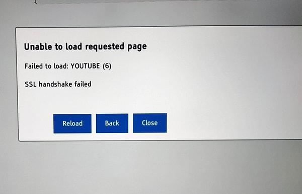 İnternette bazı sayfalara erişim problemi yaşayan vatandaşlar, girdikleri web sitelerinde "Unable to Load Requested Page" uyarısı ile karşılaştı.